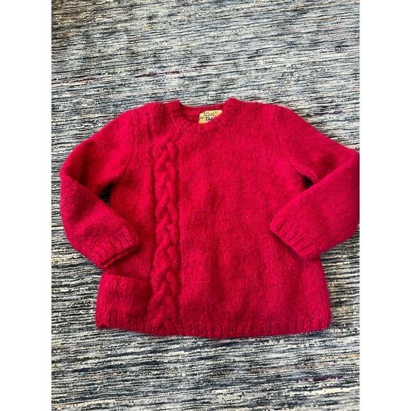 Vintage Designed by Lilli for Dario Made in Italy Pink Sweater fit size S/M - Picture 5 of 8